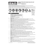 Sealey PWM2500.V2 Pressure Washer manual cover