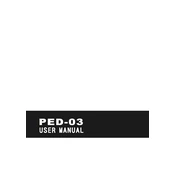 Pyle PED03 Drum Set manual cover