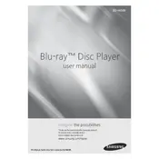 Samsung H6500 Series Blu-ray Player manual cover