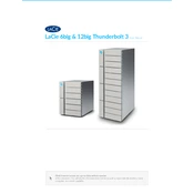 Lacie RAID 6Big Thunderbolt 3 STFJ72000400 Storage manual cover