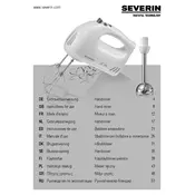 Severin HM 3822 Mixer manual cover