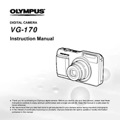 Olympus VG-170 manual cover