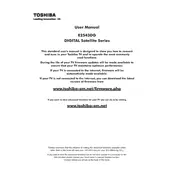 Toshiba 32E2543DG TV manual cover