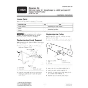 Toro 105-1503 Adapter Kit manual cover