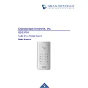 Grandstream GDS3705 Door System manual cover