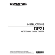 Olympus DP21 manual cover