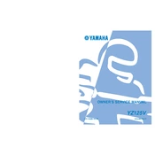 Yamaha YZ125V 2006 manual cover