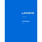 Linksys CM30XX Cable Modem manual cover