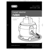 Vax V-020 PU manual cover