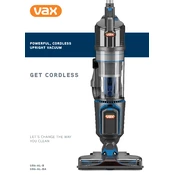 Vax U86-AL-B, U86-AL-BA manual cover