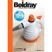 Beldray BEL0487 10 in 1 Handheld Steam Cleaner manual cover