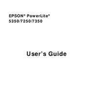 Epson PowerLite 5350 manual cover