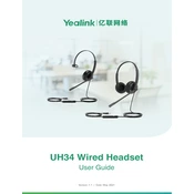 Yealink UH34 manual cover