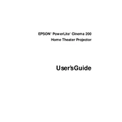 Epson 200 manual cover