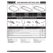 Thule Time Travel Series 667ES manual cover