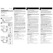 Sony DCC-E345 manual cover