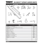 Thule Big Mouth 599XTR manual cover