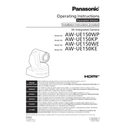 Panasonic AW-UE150WP manual cover