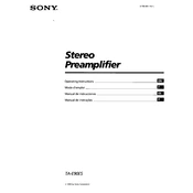 Sony TA-E90ES manual cover