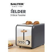 Salter EK5040GM Elder 2-Slice Toaster manual cover