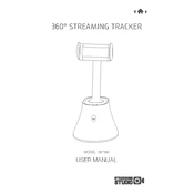 Streaming Studio B&M 360 Degree Streaming Tracker 367390 manual cover