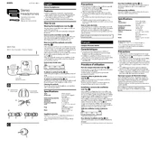 Sony MDR-PQ6 manual cover