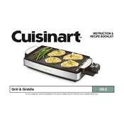 Cuisinart GG-2 manual cover