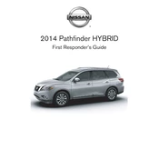 Nissan Pathfinder Hybrid 2014 First Responder’s manual cover