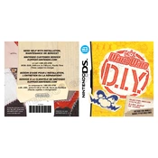 Nintendo WarioWare D.I.Y. manual cover