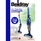 Beldray BEL0738 2 in 1 Turbo Flex Cordless manual cover