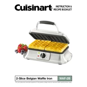 Cuisinart WAF-2B manual cover