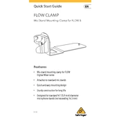 Behringer FLOW CLAMP manual cover