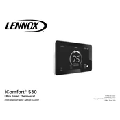 Lennox iComfort S30 manual cover