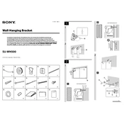 Sony SU-WH500 manual cover