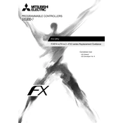 Mitsubishi Electric FX CPU manual cover