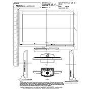 Sony KDL-40S5100 manual cover