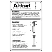 Cuisinart CSB-100 manual cover