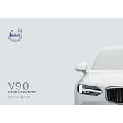 Volvo V90 2020 Cross Country manual cover