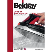 Beldray BEL0562R 3000 W Max Steam Pro manual cover