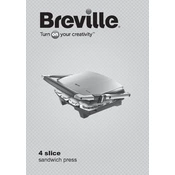 Breville VST026 manual cover