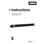 Thule Overcast 901084 manual cover