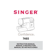 Singer 7465 manual cover