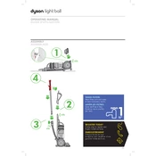 Dyson Slim Ball Light Ball UP16 manual cover