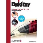 Beldray BEL0499 Cordless Wet and Dry Vac manual cover