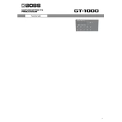 Boss GT-1000