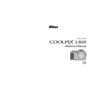 Nikon Coolpix L810 manual cover