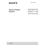 Sony HT-CT60 manual cover