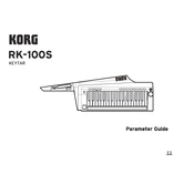 KORG RK-100S manual cover