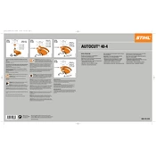 Stihl AutoCut 40-4 manual cover