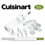 Cuisinart CCP-10 manual cover